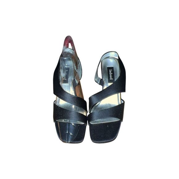 Indeed Open Toe Black - Cosmos - Heel - Womens Size 10 NWB - Picture 5 of 9